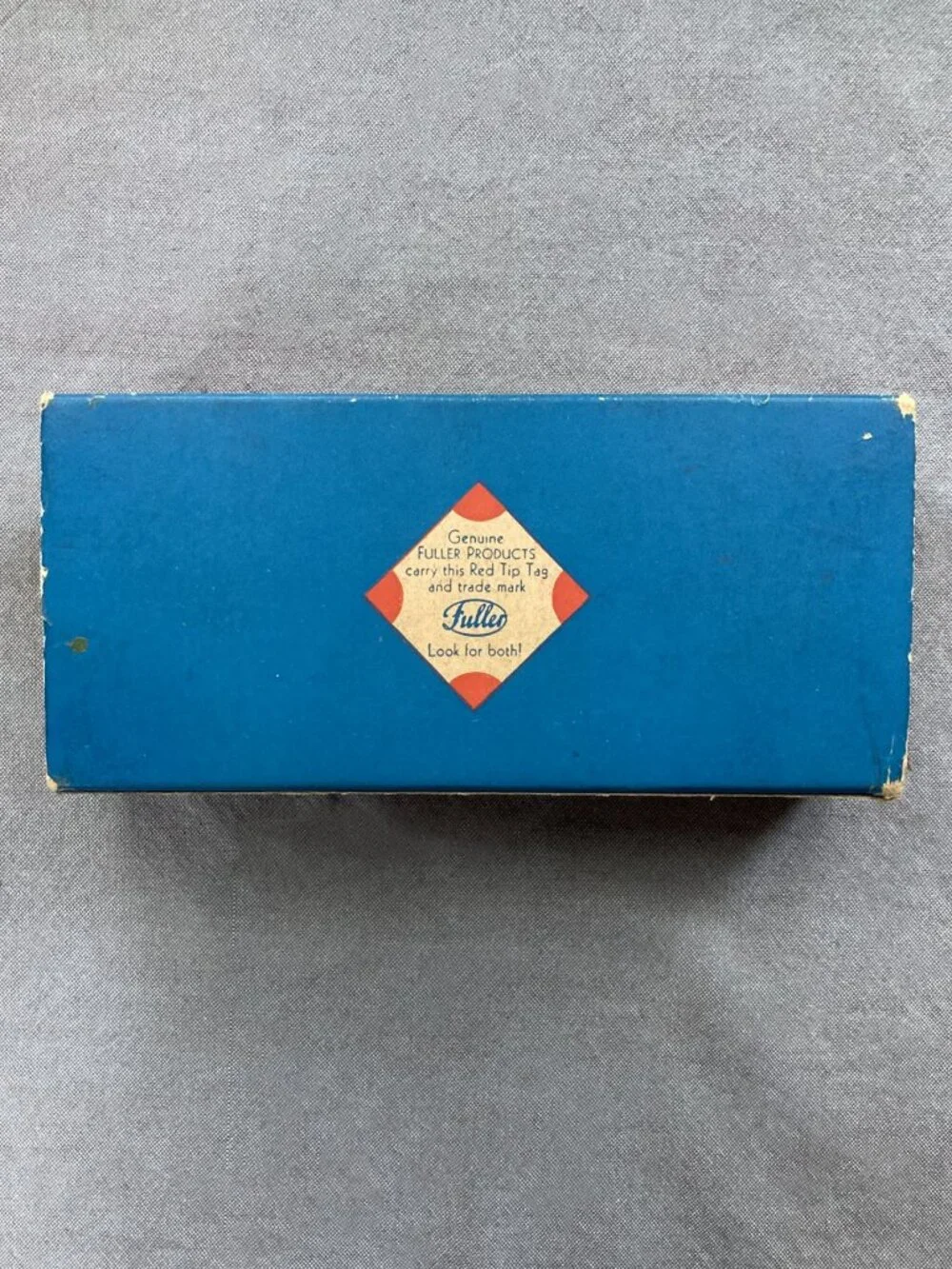 NOS Vintage Fuller Powder Brush Original Box Fullerex Handle Soft Bristles